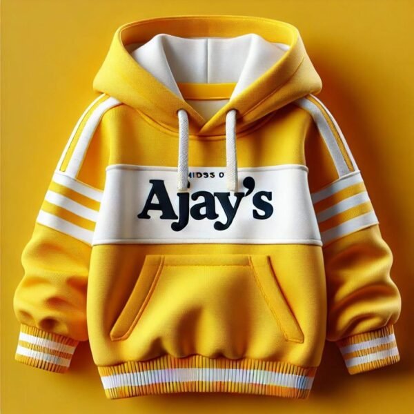 Ajay's Golden Glow Hoodie