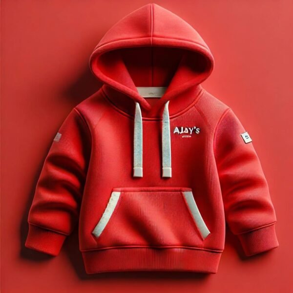 Ajay's Classic Red Hoodie