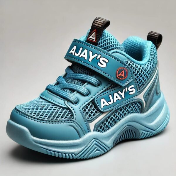 Ajay's Blue Defender High-Tops