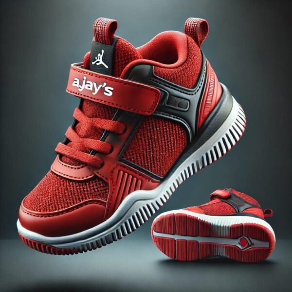 Ajay's Red Defender High-Tops