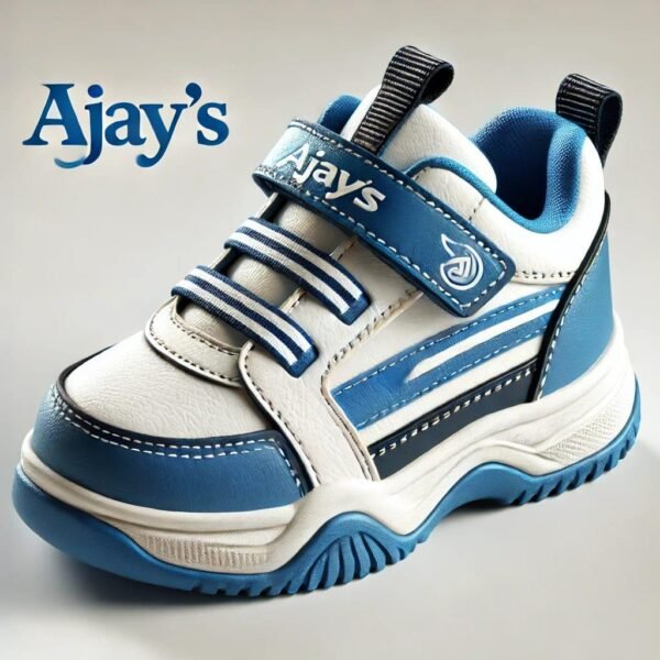 Ajay's Blue Defender High-Tops