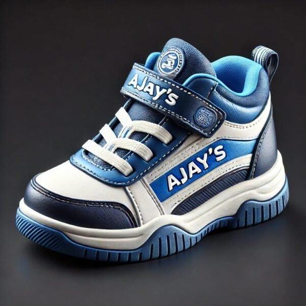 Ajay's Blue Defender High-Tops