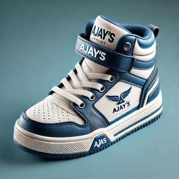 Ajay's Blue Defender High-Tops