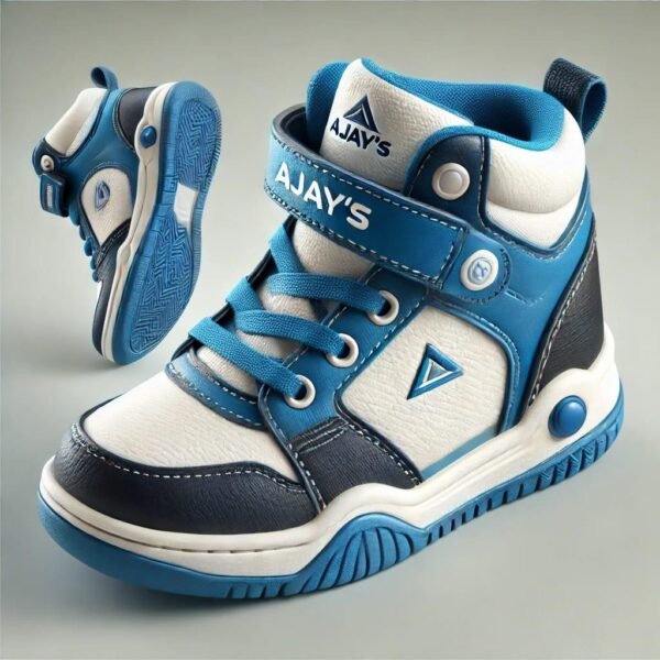 Ajay's Blue Defender High-Tops