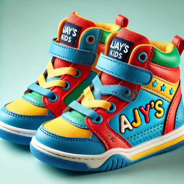 Ajay's Colorfull Defender High-Top Sneakers: Stylish and Supportive Footwear