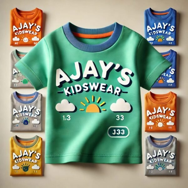 Ajay's Kidswear: Cheerful and Comfortable T-Shirts for Kids