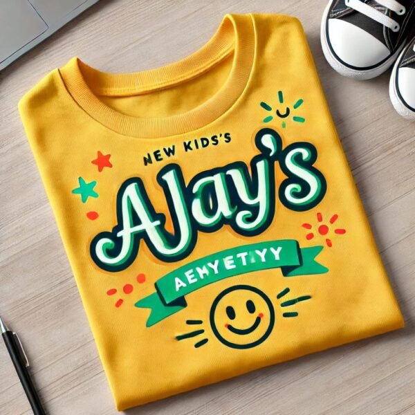 Ajay's Kidswear: Fun and Playful T-Shirts for Active Kids